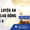 Huấn luyện an toàn lao động nhóm 4