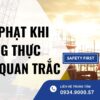 Mức phạt khi không thực hiện quan trắc
