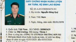 thẻ an toàn lao động có cần gia hạn định kỳ