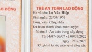 thẻ an toàn lao động có giúp giảm tai nạn