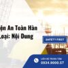 Huấn Luyện An Toàn Hàn Cắt Kim Loại: Kiểm Soát Rủi Ro Từ Trước Khi Phát Sinh Tia Lửa